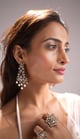 Meher Silver Earrings Silver color