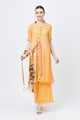 Wrap Kurta Orange color