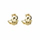 Bold Molten Hoops Gold Gold color