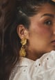 Nora Earrings Gold color