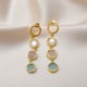 Drops of Nature Earrings Golden color