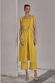 Casa Blanca Overlay Co-Ord Set Sunkissed Yellow color