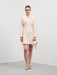 Meadow Blazer Dress Ivory color