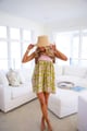 Mimosa Mood Dress Pink/Green color