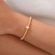 Stackable Bracelet, Sunset Gold color