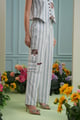 Kitty Koo Pants White/Grey color