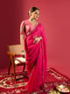 Rani Chand Jaal Saree with Barfi Chand Blouse Pink color