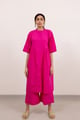 Pink Horizon Tunic Co-Ord Pink color