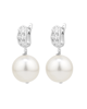 Glam Hoops Silver color