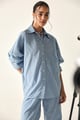 Sophia Shirt Blue color