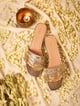 Atlas Gold (Slider Heel) Gold color