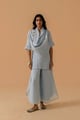Boho Banno Cape Set Light Blue color