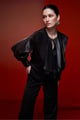 Miss Birdy Top Black color