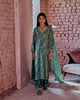 Castleton Green Classic Straight Makhmal Kurta Set CASTLETON GREEN color