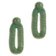 Bianca Earrings Green color