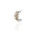 Sweet Magnolia Earrings Silver color