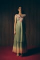 Vagabond Sage Green Dress Sage Green color