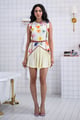 Isabella Dress Off White color
