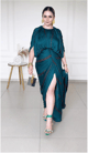 Kaftan Gown Teal color