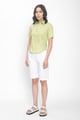 Caprese Top Lime Green color