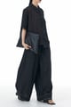 Cotton Textured Coord Set Black color