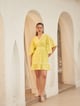 Emily Dress Yellow color