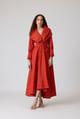 Zora Dress Burnt Orange color