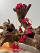 Gulabo Parandi Pink/Gold color