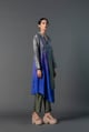 Array Shady Bluish Green Kurta Set Blue color