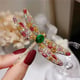 Crystal Dragonfly Brooch - Queens Closet by Neha - Image 1