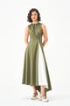 Freya Dress Light Green/White color