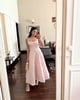 Ballerina Embellished Midi Dress Pink color