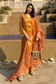 Rust Morroccan Dupatta Rust color