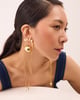 La Seine Earrings Gold color