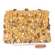 Evil Eye Gold Clutche Gold color