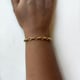 Link Bracelet Chain for Charmbar Gold color