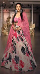 The Wildflower Euphoria Lehenga Pink color