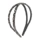 Axel Headband Gunmetal color
