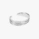 Dira Bangle Plain Silver Silver color