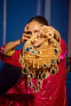 Seher Boat Bag Golden color