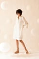 Isa Dress Ivory color