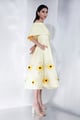 Cordelia + Classic Wrap Yellow color