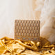 Anaayera Clutche Gold color