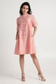 Old Rose Rubia 2.0 - Pentagon Short Dress Pink color