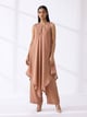 Dusty Pink Cotton Muslin Kurta and Pant Co-ord Set - Basanti Kapde aur Koffee - Image 1