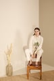 Mirage Co-Ord Set Oat Milk White color