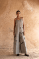 Prism Bamboo Soft Grey Jumpsuit Soft Grey color