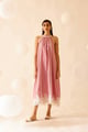Zoya Dress Pink color