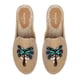 Coco Beige Espadrilles Platforms Beige/Green color