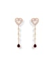 Sweet Serenade Earrings Golden color